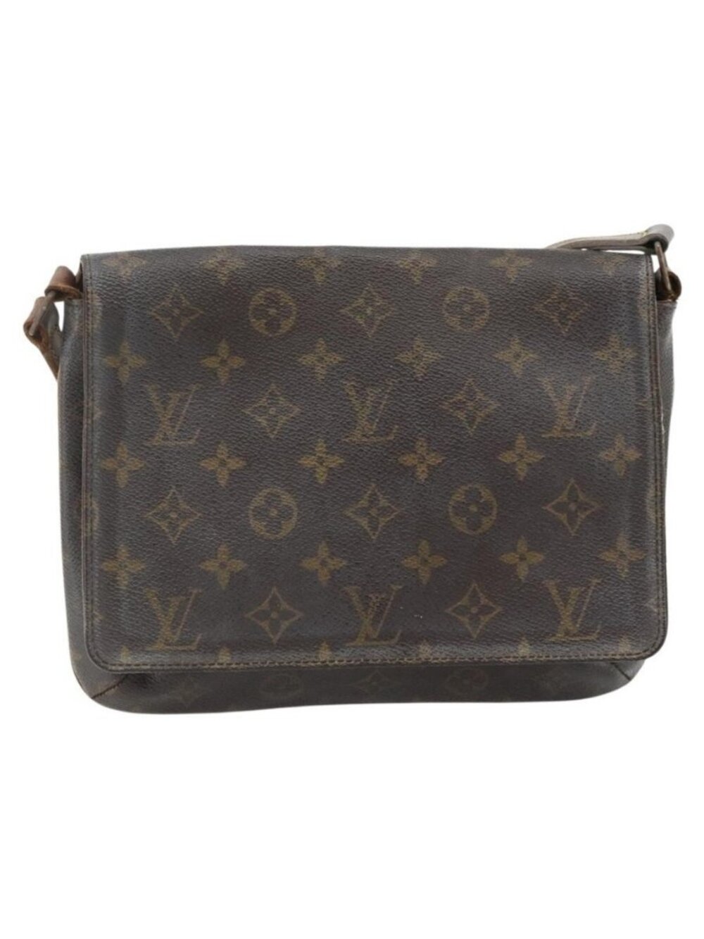 Authentic LOUIS VUITTON Monogram Musette Tango Long Strap Bag M51388 LV - Picture 5 of 16